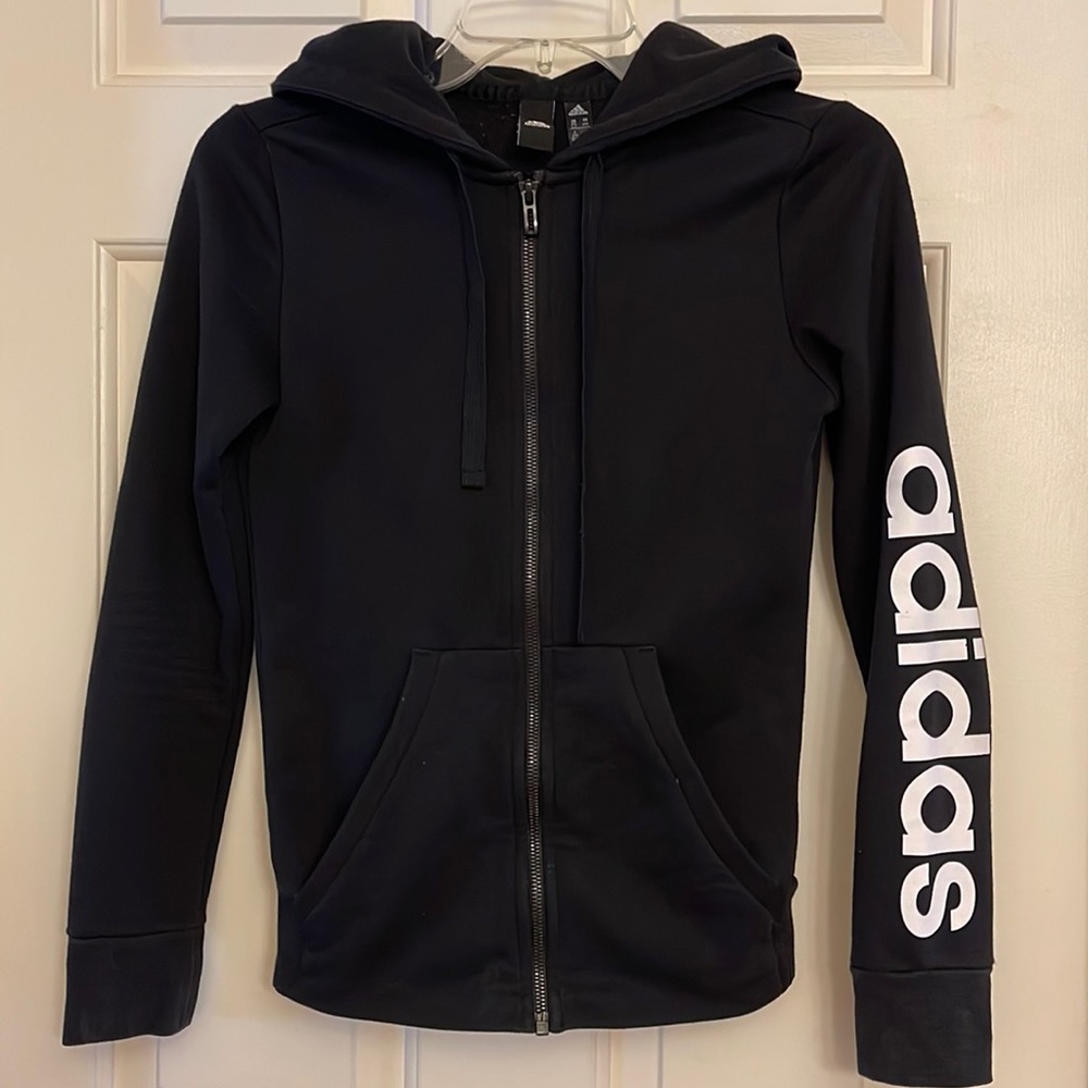 Adidas black sweatshirt
